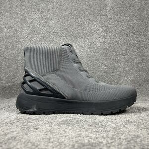 Kizik Suncrest Men’s Size 11 Gray Slip On Hands Free High Top Outdoor Boots Used